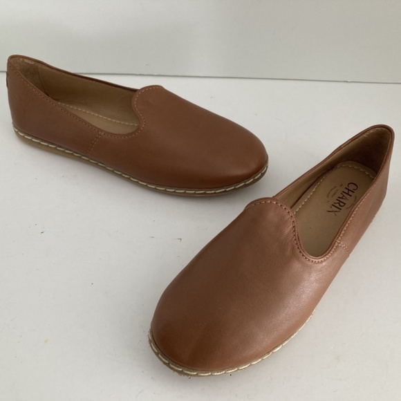 Charix Atelier Istanbul Camel Leather Slip-On Loafers EU40.5 / US W9.5 Unisex - Picture 2 of 15
